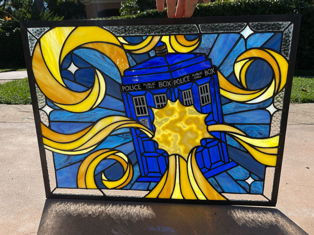 Tardis Starry Night 2021